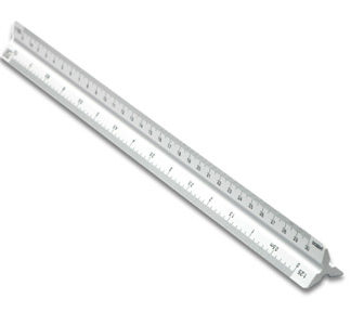 ESCALIMETRO PIZZINI 30 Cm.   170/1