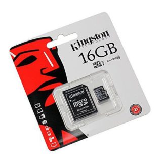 MEMORIA SD MICRO 16 Gb. KINGSTON   Con Adaptador