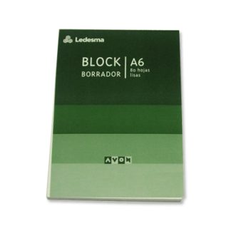 BLOCK Ledesma AVON  A6  80 Hs. ESQUELITA Sin Espiral