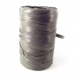 HILO POLIPROPILENO 2000 Grs. Recup.  Cinta    Bobina  Negro / Gris 2 Kg.