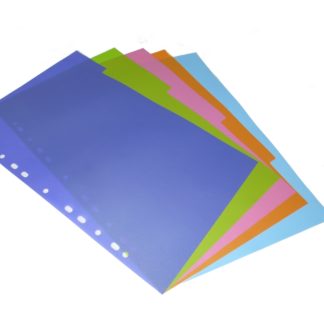 SEPARADORES CREDENCIAL  A - Z   A4          Plastico  INDICE