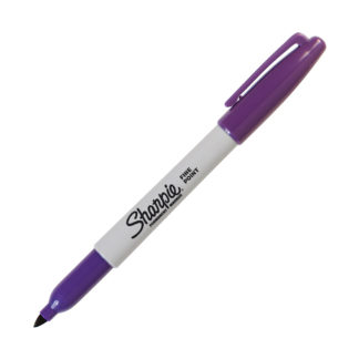MARCADOR SHARPIE   Permanente   Fino / Ultrafino Violeta