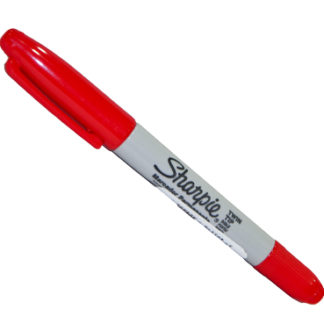MARCADOR SHARPIE   Permanente   Doble Punta    Twin Tip Rojo