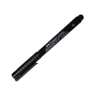 MARCADOR FABER CASTELL   421  OHP MULTIMARK   Punta Extra Fina Indeleble Negro