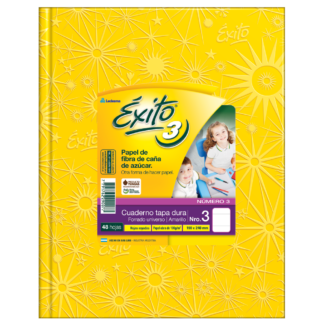 CUADERNO EXITO 19 x 24 Cm.   48 Hs.         T D   E3   ABC   Escolar