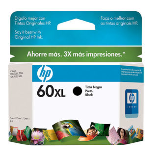 CARTUCHO H P  CC 641 WL  - 60  XL -    Negro