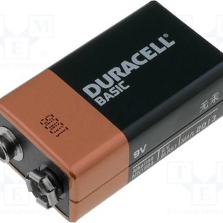 PILA DURACEL  9 V    MN-1604  (B  1)            Bateria