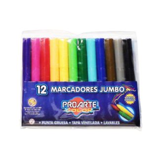 MARCADOR PROARTE JUMBO 12 Colores